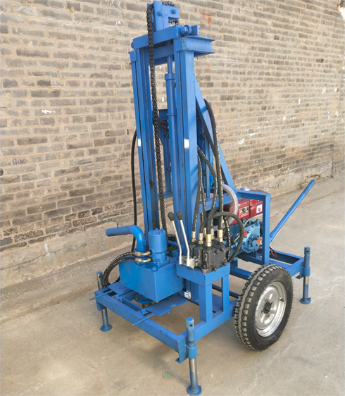 Small Borewell Drilling Machine