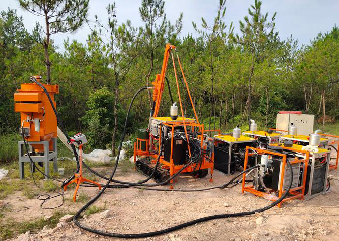 Core Sample Drilling Testing Rig Machine