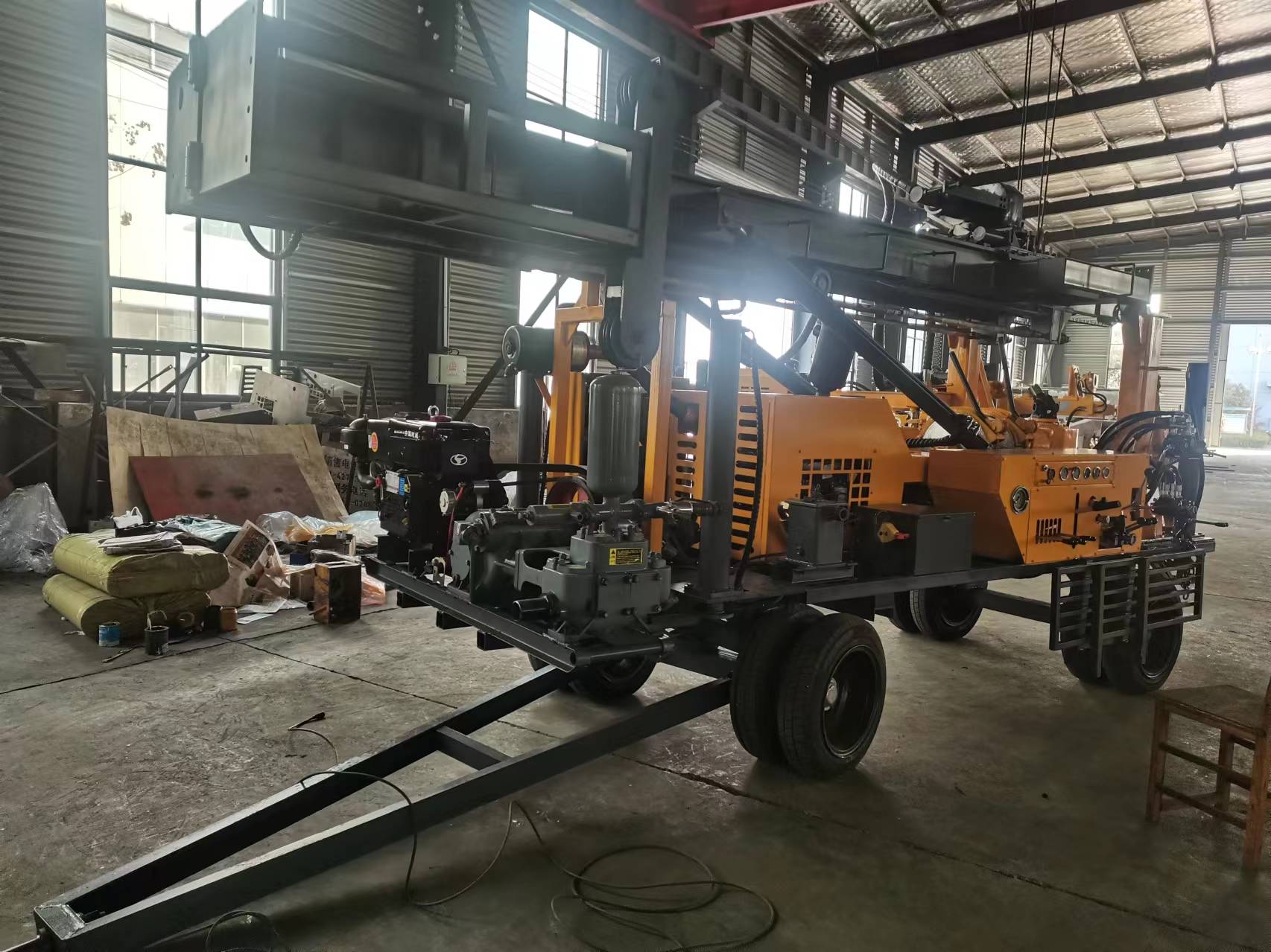 350M Water Well Drilling Machine With Water And Air